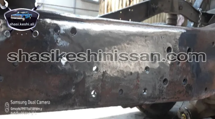 دوبل کردن شاسی نیسان در شاسی کشی علی